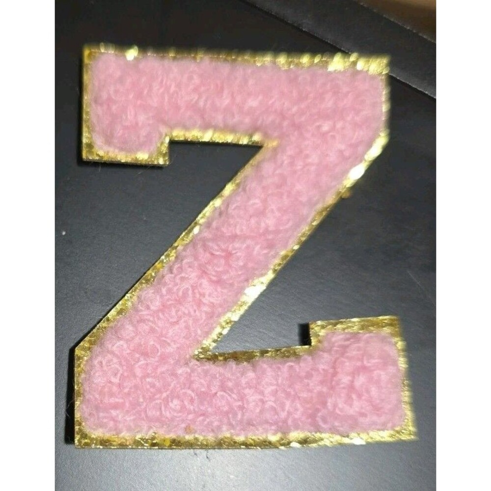 Bulk Lot 96 pcs Z Straw Covers Pink Tumbler Accessories Letter Charms